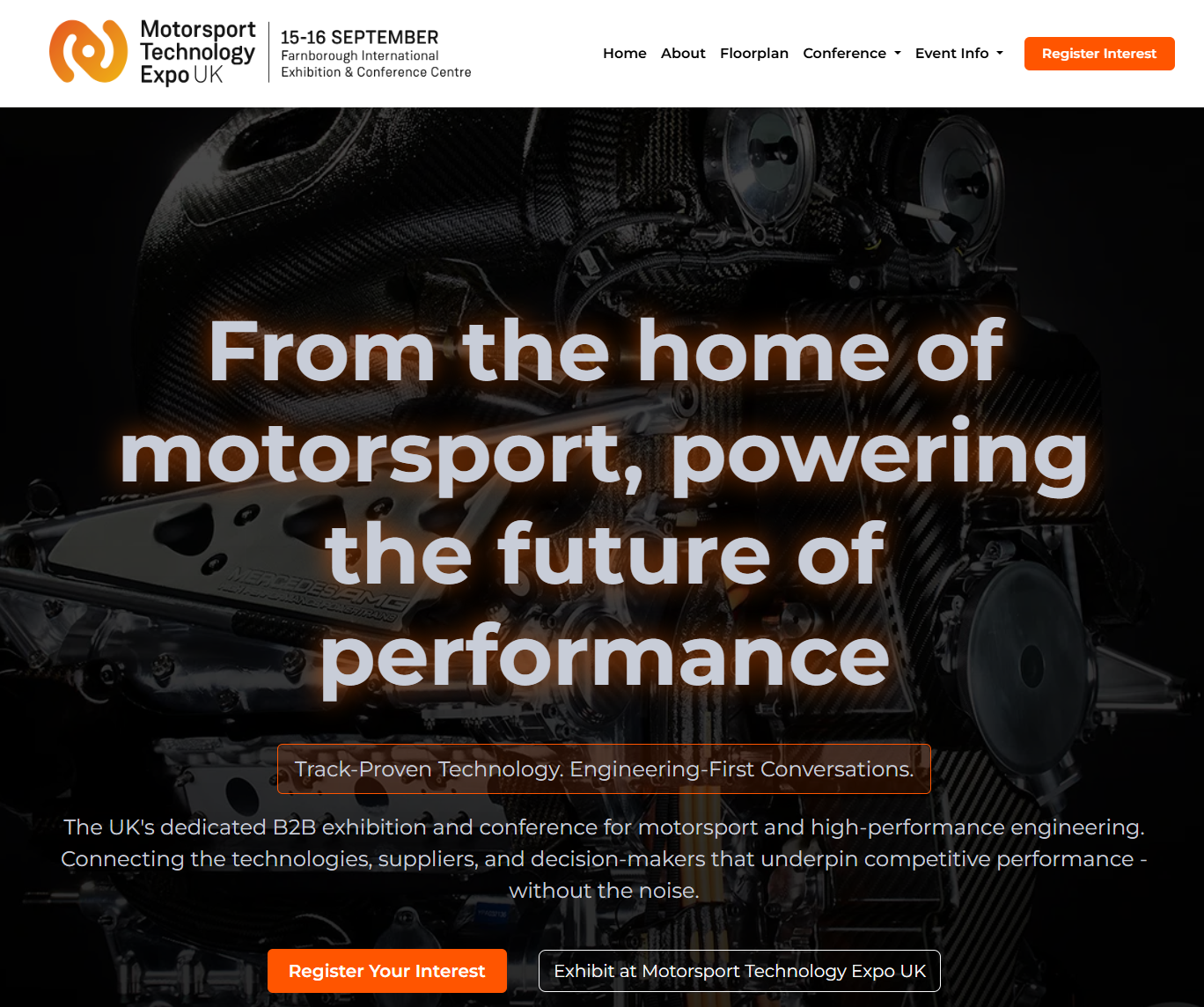 Motorsport Tech Expo Portfolio